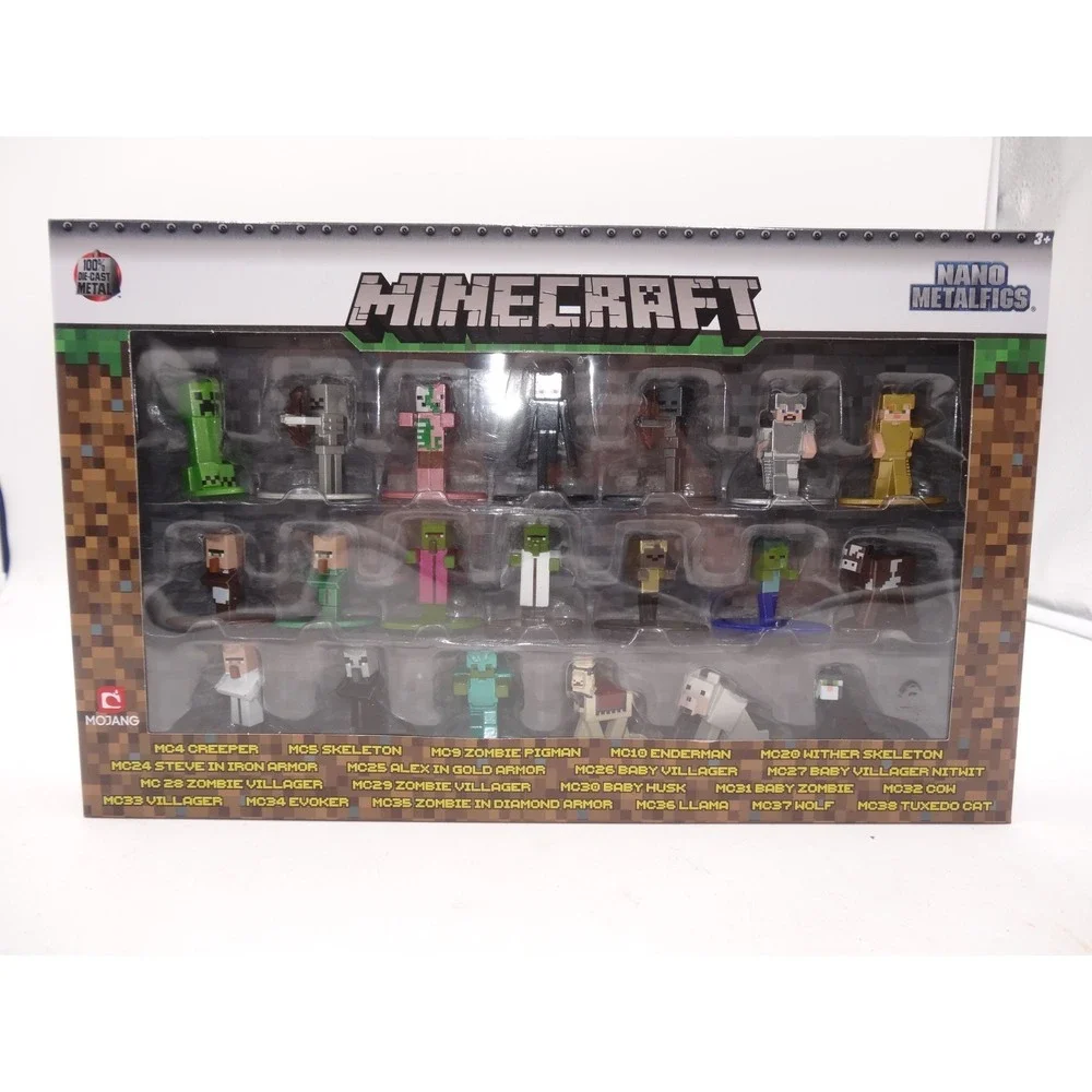 Minecraft‎ 20 Pack Nano Metalfigs 1.65
